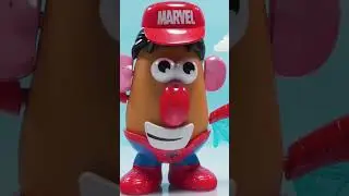 SPIDER-MAN Mr. Potato Head is Complete! SUBSCRIBE for more KIDS LEARNING videos! #Spiderman #Shorts
