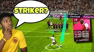 95 rated sol campbell pes mobile (iconic moments) | Player Review