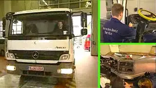 Mercedes-Benz Atego 2 - How to remove / install the dashboard | W970, W972, W974, W975, W976