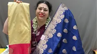 Live streaming of Kasturi Paithani Yeola soft silk collection