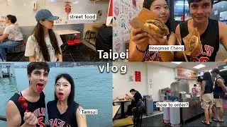 Taipei vlogㅣnonstop eating: Rou Jia Mou, Bubble Tea, Tang Hu Lu, Beef Noodle Soup, Nougat Cracker