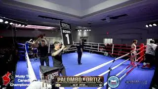 Reprezent ll - Anthony Palombo (Airdrie Martial Arts)vs. Will Ortiz (Southside MuayThai Academy)
