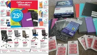 Office Depot Back To School Deals-7/23-7/29/17-Penny Items!