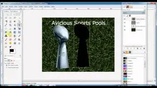 GIMP Tutorial - Episode 2 - Shadows with Blurs, Transparency, Selections, and MORE!