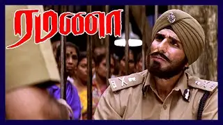 Ramanaa Tamil Movie | Vijayakanth has college students support | Vijayakanth | Simran |Ashima Bhalla