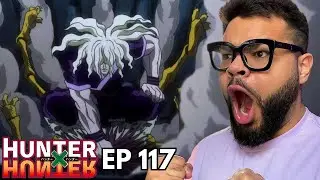 SILVA CHEGOU AMASSANDO… LITERALMENTE! HUNTER x HUNTER Episódio 117 REACT