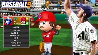 RANDY JOHNSON DEBUT IN WORLD CHAMPIONSHIP! - Baseball 9
