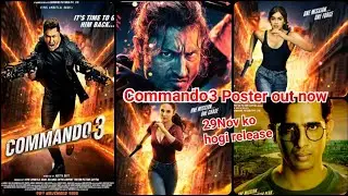 Commando3 ka poster out now 29 November movie release