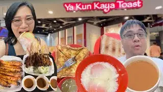 Singapore Food Adventure 🍴 Kaya Toast, Ice Cream Sandwich & Lau Pa Sat DinnerLast video of Singapore