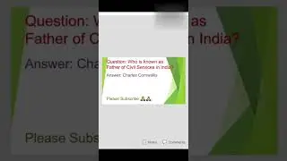 Father of civil services in India#UPSC#Civil services in India