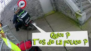 Ce cycliste rencontre encore un livreur TR&Eacute;S respectueux des autres !