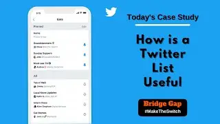 How is a Twitter List Useful