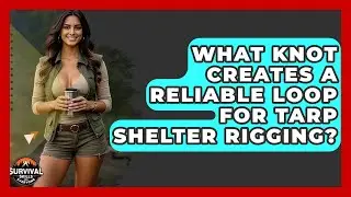 What Knot Creates A Reliable Loop For Tarp Shelter Rigging? - Survival Skills for Everyone