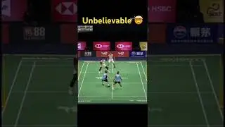 Unbelievable defence 🤯||best badminton doubles defences|| #shuttlers #trickshort #badminton #sports