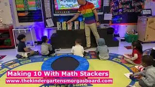 Kindergarten Math Lesson:  Making 10 Using MathStackers