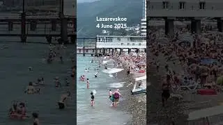 #Lazarevskoe #Sochi #best #beach #Black #Sea #paradise #vacation #summer #holidays #today #2025
