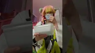 Mitsuri Eating Noodles ASMR. Link in Bio! #ASMR #AnimeASMR #EatingSounds #NoodleASMR #SlurpingSounds