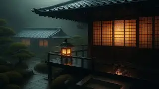 1 Hour 🌧️ Light Rain & Thunder - Deep Sleep & Relaxation | Pink Noise + Brown Noise