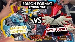 Yu-Gi-Oh! Edison Format - Round One - Machina Control vs Vayu Turbo - Time Wizard League