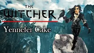 The Witcher - Yenneffer Cake | [ Timelapse ]