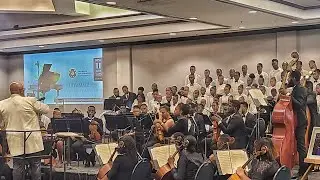 Va Pensiero - (Giuseppe Verdi)- L ' Orchestre Philharmonique de Ste-Trinit&eacute; . Dir : Pierre  Leroy