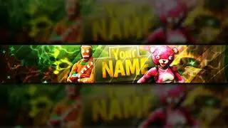 PS Touch Fortnite Banner Template