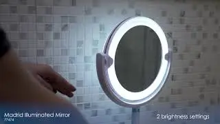 Aqualona Madrid Illuminated Mirror