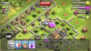Clash of Clans - All Out Level 5 Giant Raid - TH8