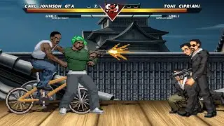 CJ CARL JOHNSON vs TONI CIPRIANI - The most epic fight you've ever seen❗