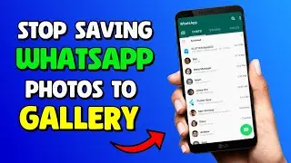 Как остановить сохранение фотографий в галерее WhatsApp | Отключить автоматическую загрузку в Wha...