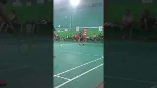 Badminton Double Footwork #shorts