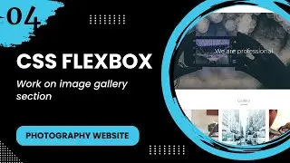 Flexbox #4 - Work on image gallery section