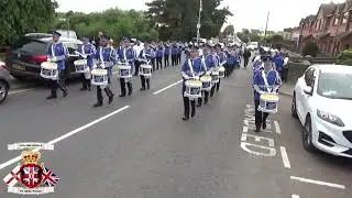 Loyal Sons Of Benagh FB @ Ballynahinch Protestant Boys FB Parade 2024