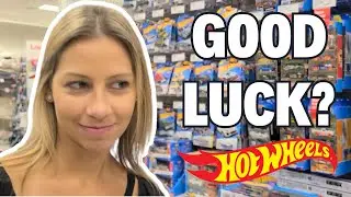 I WENT HOT WHEELS HUNTING WITH MY GOOD LUCK CHARM AND THIS IS WHAT I FOUND!