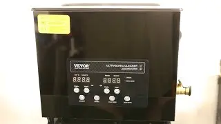 VEVOR 6L Ultra Sonic Cleaner, 180W Digital Ultrasonic Cleaning Machine with Gentle Mode & Upgraded