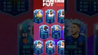 FANTASY FUT TEAM 2 EN FIFA 23!! #predictions #stats #marcoreus #mendy #wijnaldum #shorts #fifa23