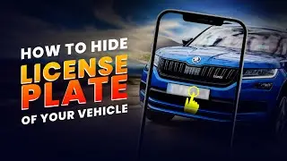 How to Hideaway the License Plate of your Vehicle using the Blur Photo Editor App for iPhone
