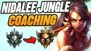 CHUMBLES COACHING A SILVER 2 PLAYER NIDALEE JUNGLE! LEARN TO CLIMB!