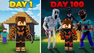 We Survived Most TERRIFYING CREATURES In Minecraft!