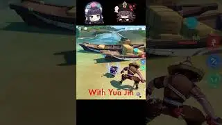 When Yun Jin Try to support Hu Tao | GENSHIN IMPACT #GENSHIN #SHORTS