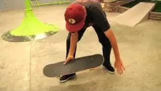 Atleta Adio - Anthony Schultz ensinando Nollie Inward Heelflip