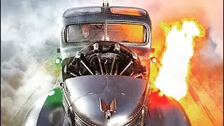 1939 Plymouth Truck with a 7 cylinder airplane radial engine.