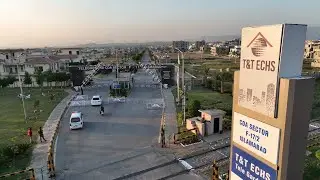 Telegarden Islamabad Latest Drone Video | T & T Echs Housing Society Islamabad