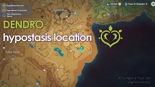 Dendro Boss - Hypostatis Location guide - 30 sec