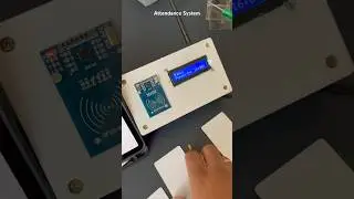 RC522 RFID Attendance System #arduino #carparts #iotproject #arduinoproject
