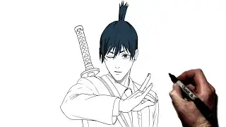 How To Draw Aki | Step By Step | Chainsaw Man