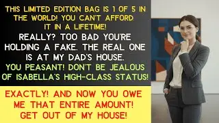 My Husband And Mistress Mocked Me As Poor And Tore The Will, Unaware I Am A.....| Drama Stories