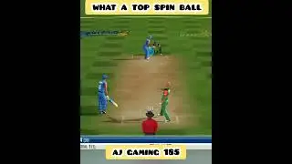 WCC3 WICKET TRICK SPINNER TOP SPIN FULLTOSS BALL #AJ GAMING 185 SHORTS