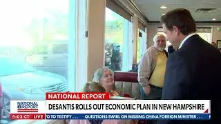 Ron DeSantis with Mike Carter on NewsMax