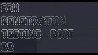 SSH Penetration Testing (Port 22)